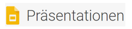 Google Präsentationen - Professionelle Präsentationen im Handumdrehen Google-Präsentationen-Logo Google Präsentationen - Professionelle Präsentationen im Handumdrehen