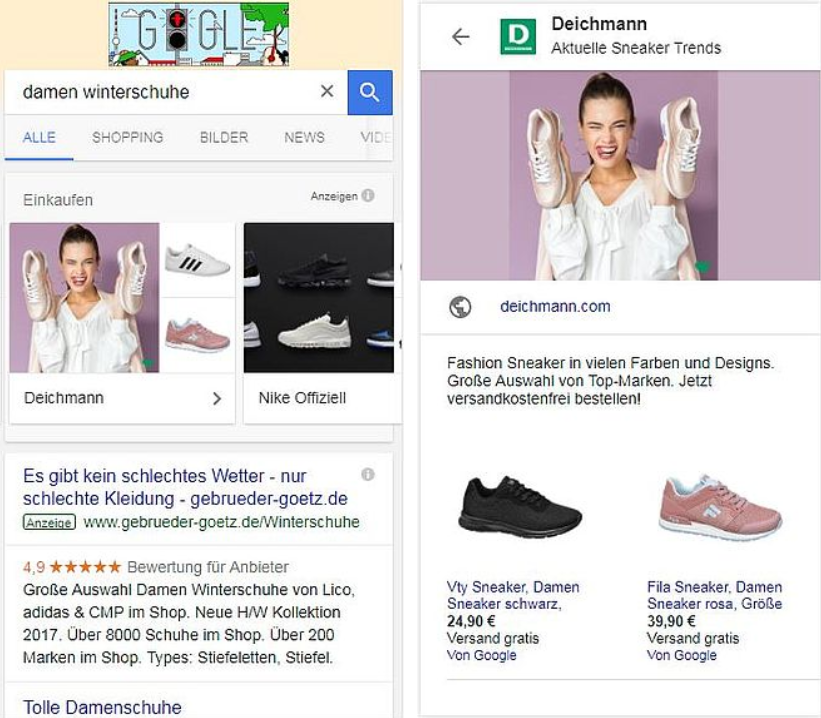 Google Shopping - eine Werbeplattform für Händler Google-Shopping-Damen-Winterschuhe Google Shopping - eine Werbeplattform für Händler