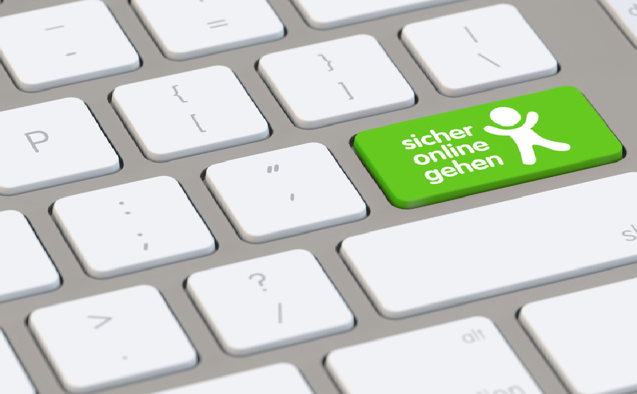 Sicher-online-gehen-Button