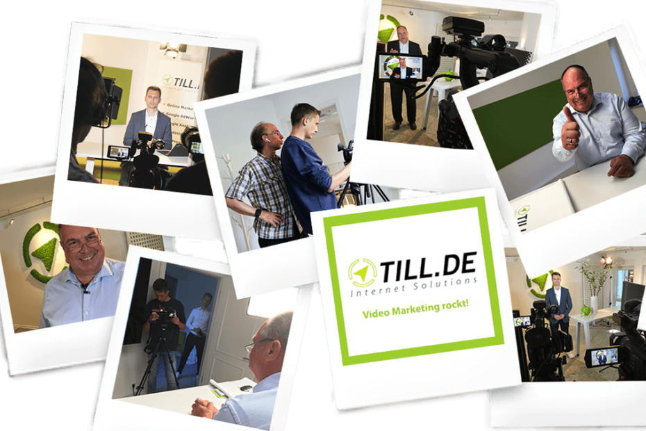TILL.DE Videodreh Collage