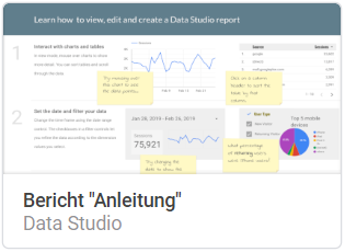 Data Studio Bericht