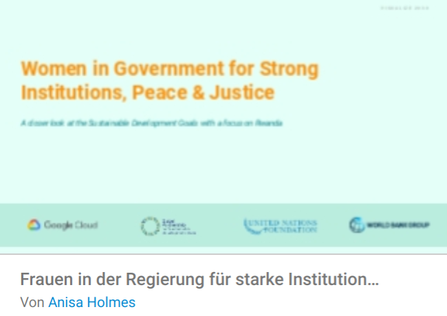 Frauen in Regierung