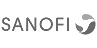 Logo Sanofi grau