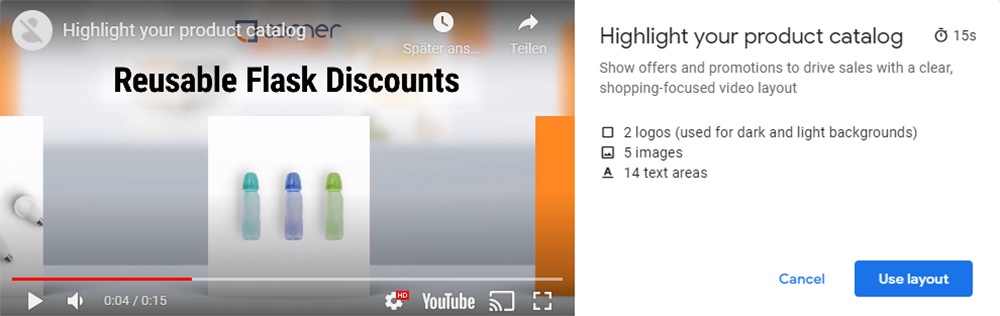 You Tube Video Builder | Highlight your product catalog 2