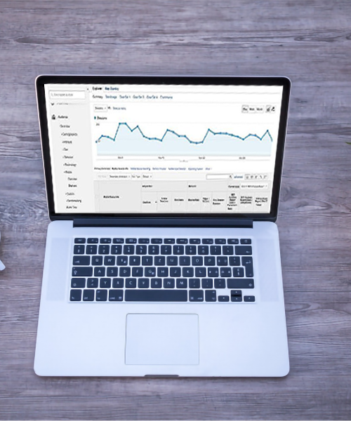 Google Analytics Laptop