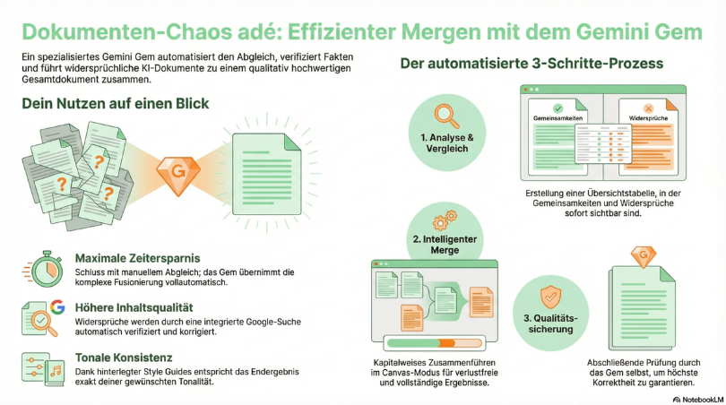 Optimiertes Dokumentenmanagement mit Gemini Gem.